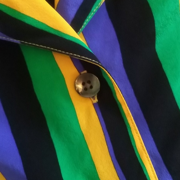 Vintage Ann May silk blouse - Picture 3 of 4